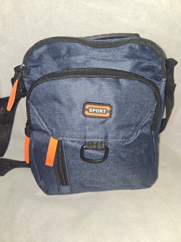 Sporto Blue and Black Urban Backpack