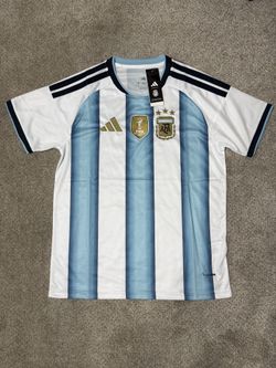 Adidas Argentina National Soccer Team Home Jersey
