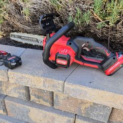 Cordless Chainsaw with Battery and Charger