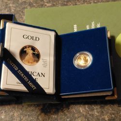 Beautiful One- Tenth Ounce Proof 1990p