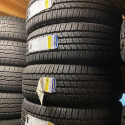 265/70/17 Goodyear 4 New Tires Installed And Balanced 