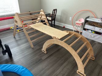 Climbing Triangle, Slide, Half Circle for Kids