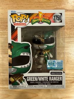 Funko Pop! Power Rangers - 1750 - Green/White Ranger