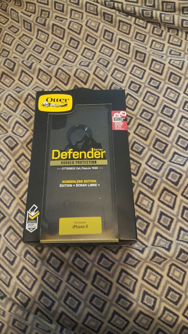 Otter box iphone X