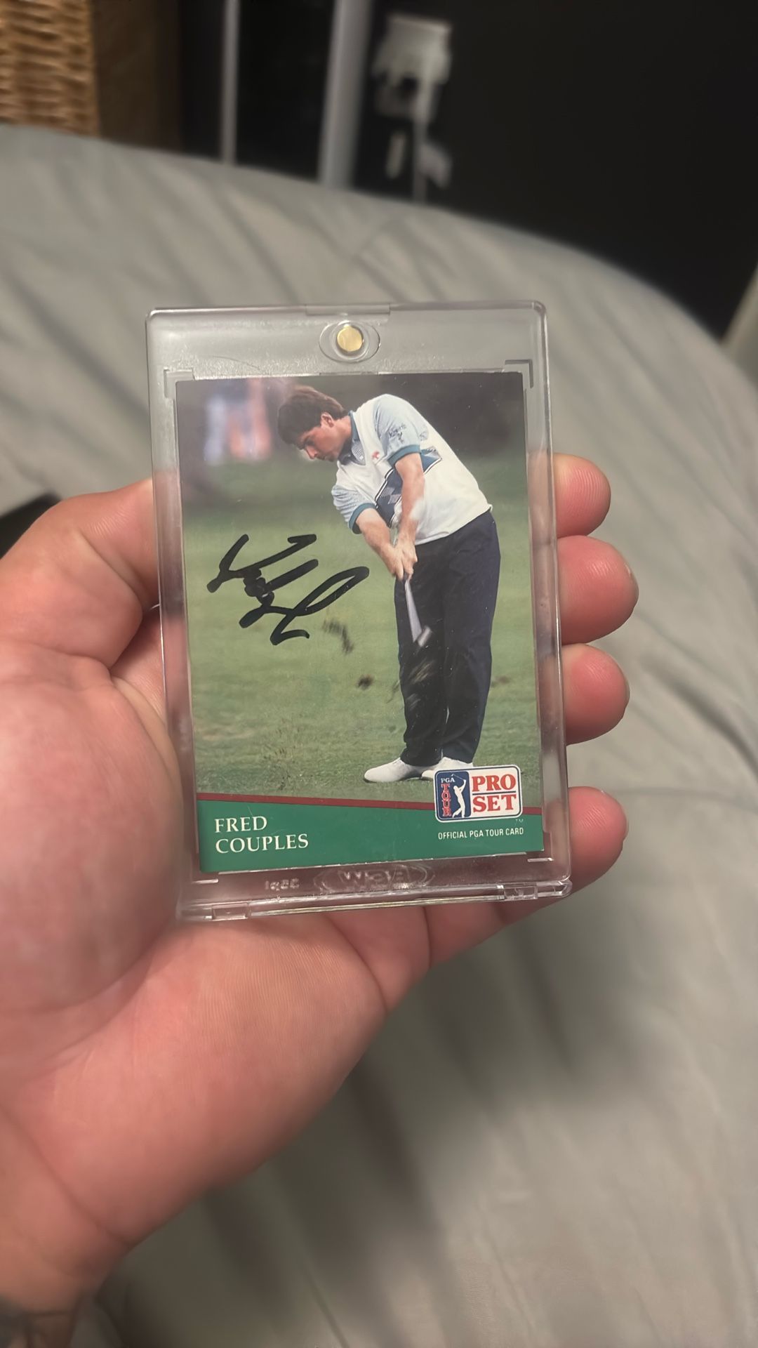 Fred Couples Signed Golf Card
