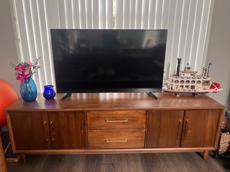 Solid Wood Entertainment Stand