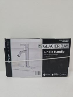 Glacier Bay Ryden Single Handle Bathroom Faucet Chrome