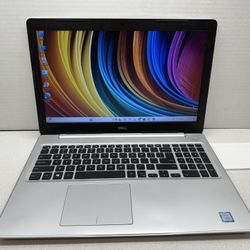 Dell Inspiron 5570 8th Gen Intel Core i7, 16 GB RAM 250 GB SSD Wireless Wifi Webcam HDMI SD Card Reader Bluetooth Windows 11 Pro Office 2019 AC Adapte