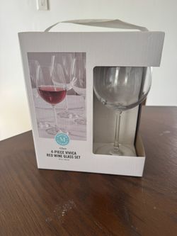 Martha Stewart Wine Glass Set