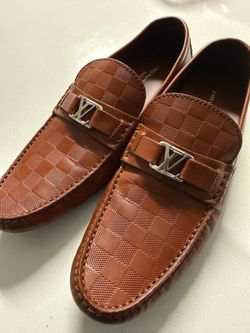 LV Brown Moccasins 9 (no box)
