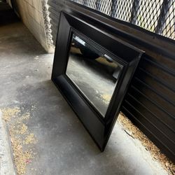 Heavy Decode Framed Mirror
