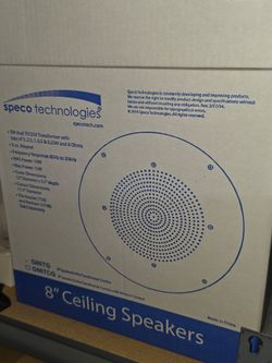 Speco Speaker commercial