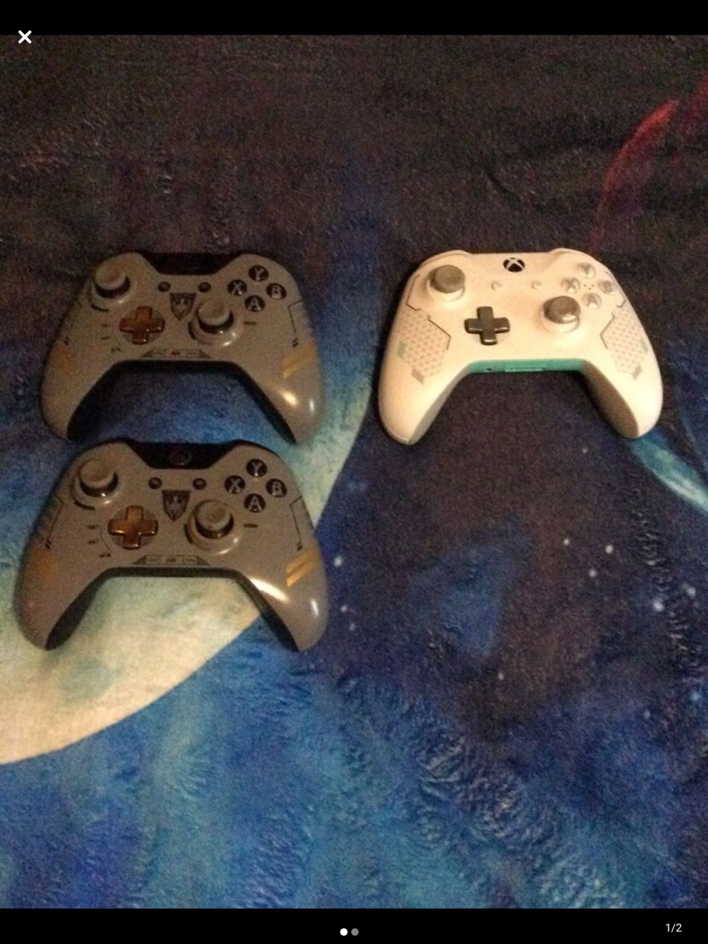Xbox limited edition controllers