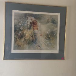Framed Print Signed By Artist