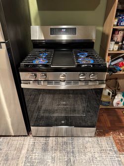 Estufa GE Stainless Steel 5 Quemadores