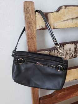 Black Coach Clutch