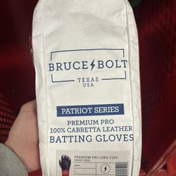 Bruce Bolt Batting Gloves / Size: Large