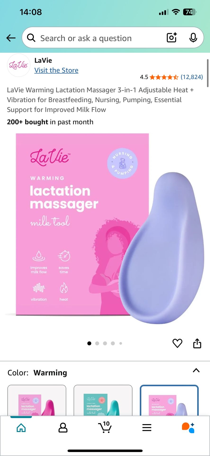 Breast Massager For Breastfeeding