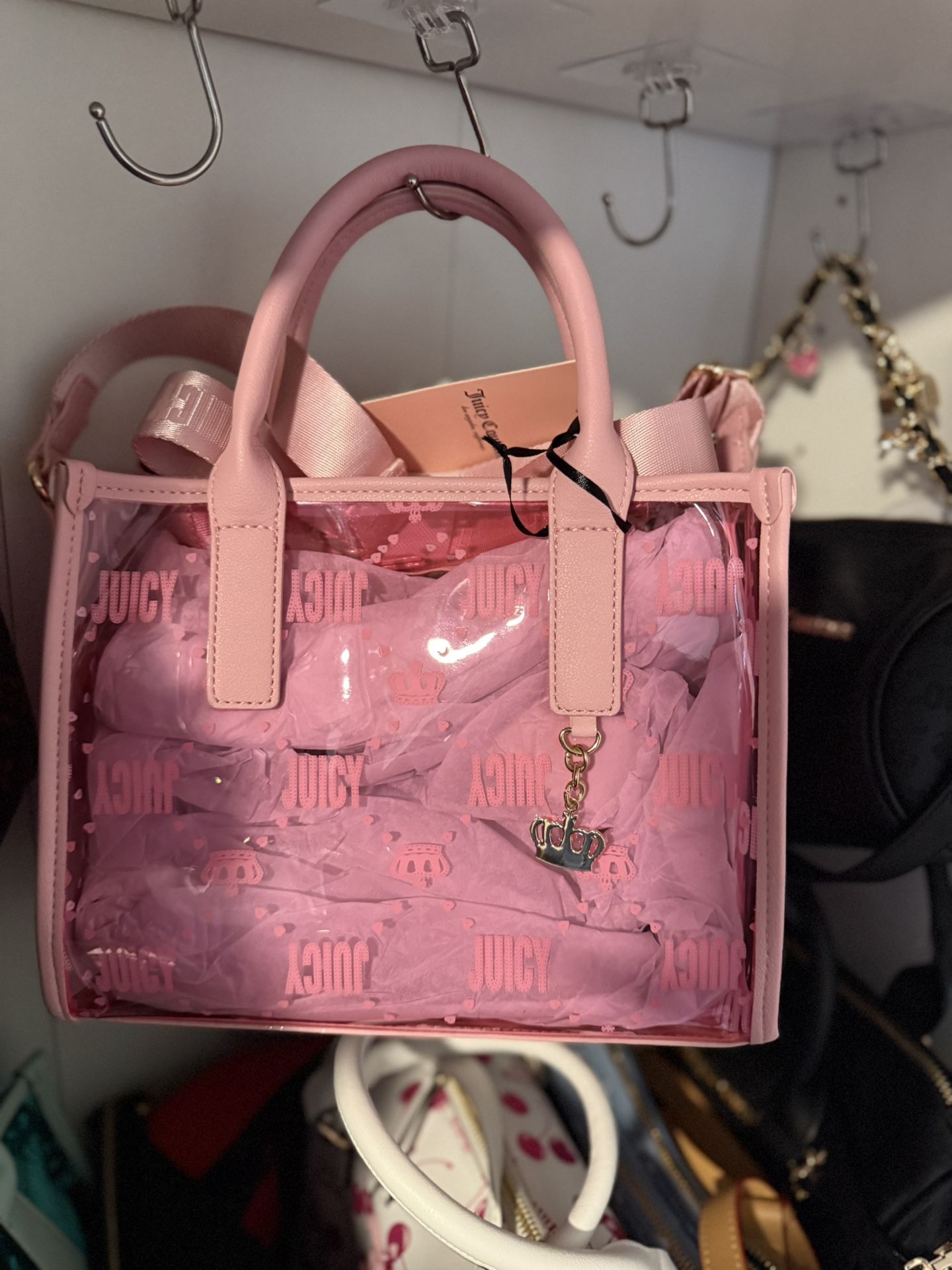 JUICY COUTURE SUMMER BREAK MINI PINK BAG