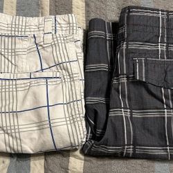 Tony Hawk Boys Shorts Size 12 Adjustable NWOT (2 Pairs)