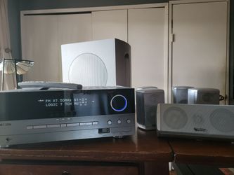 Harman Kardon AV Receiver with Infinity Speakers and Subwoofer
