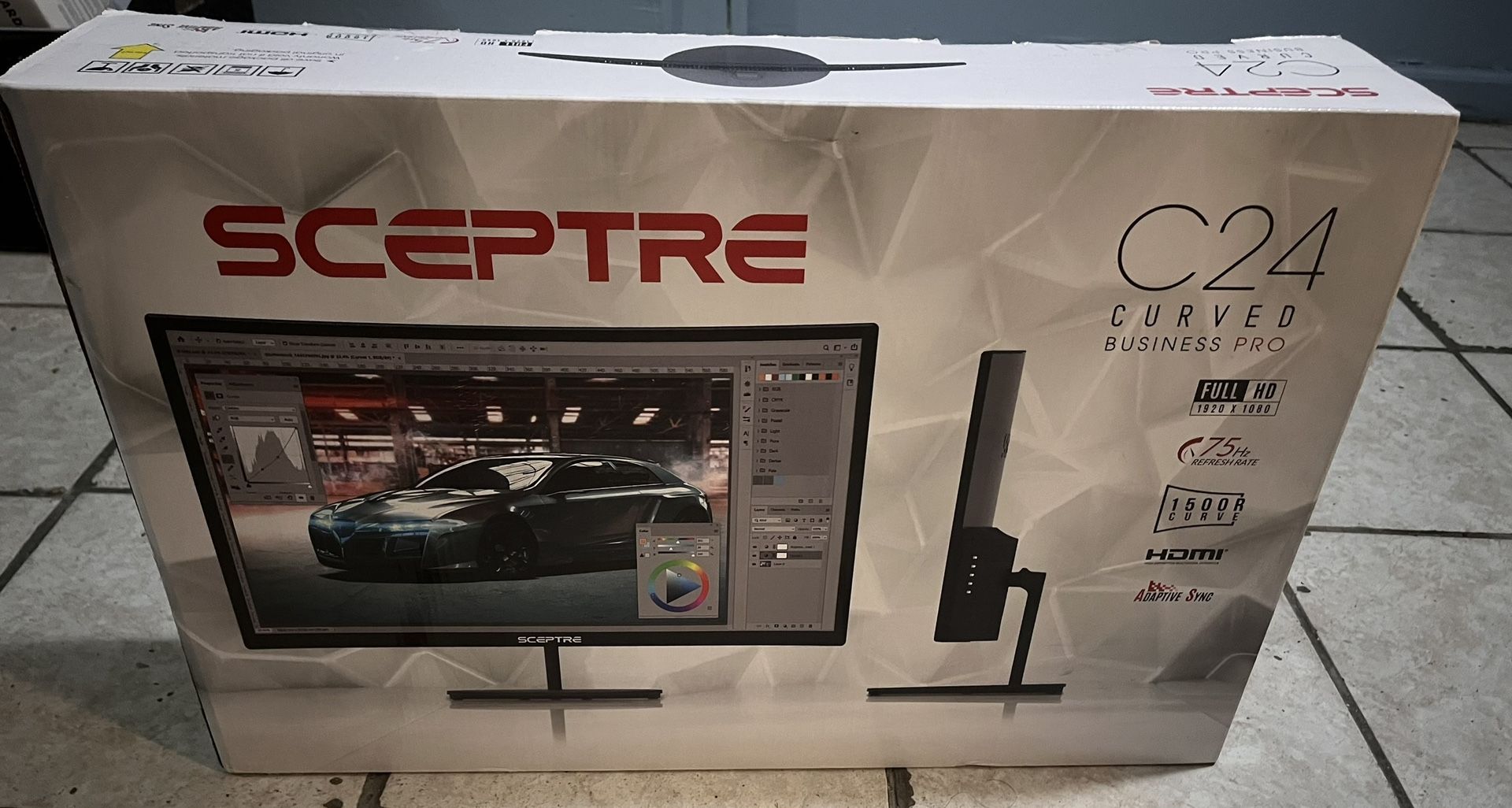 Monitor Curveado Sceptre C24