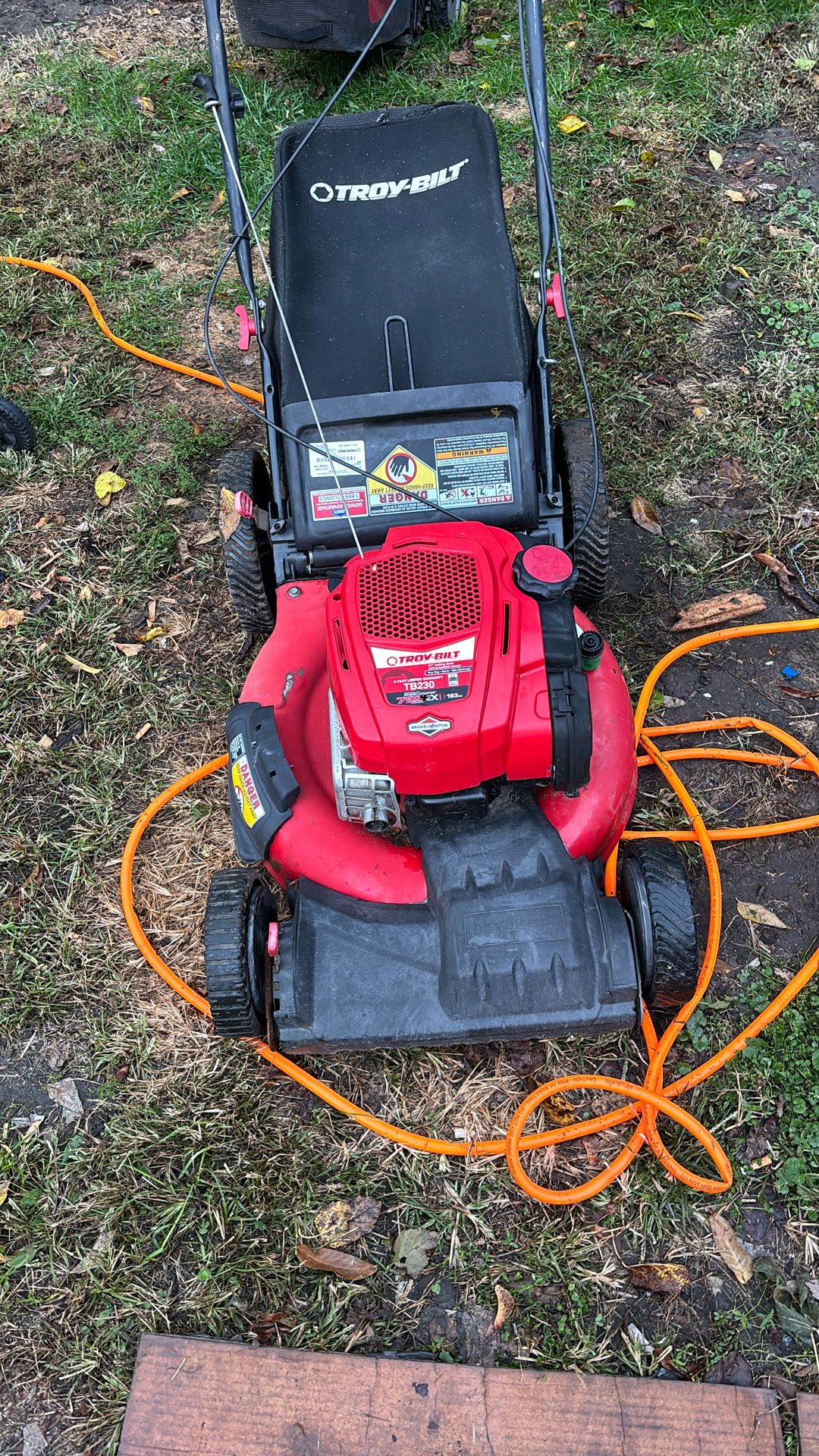 Troybilt Self Propelled