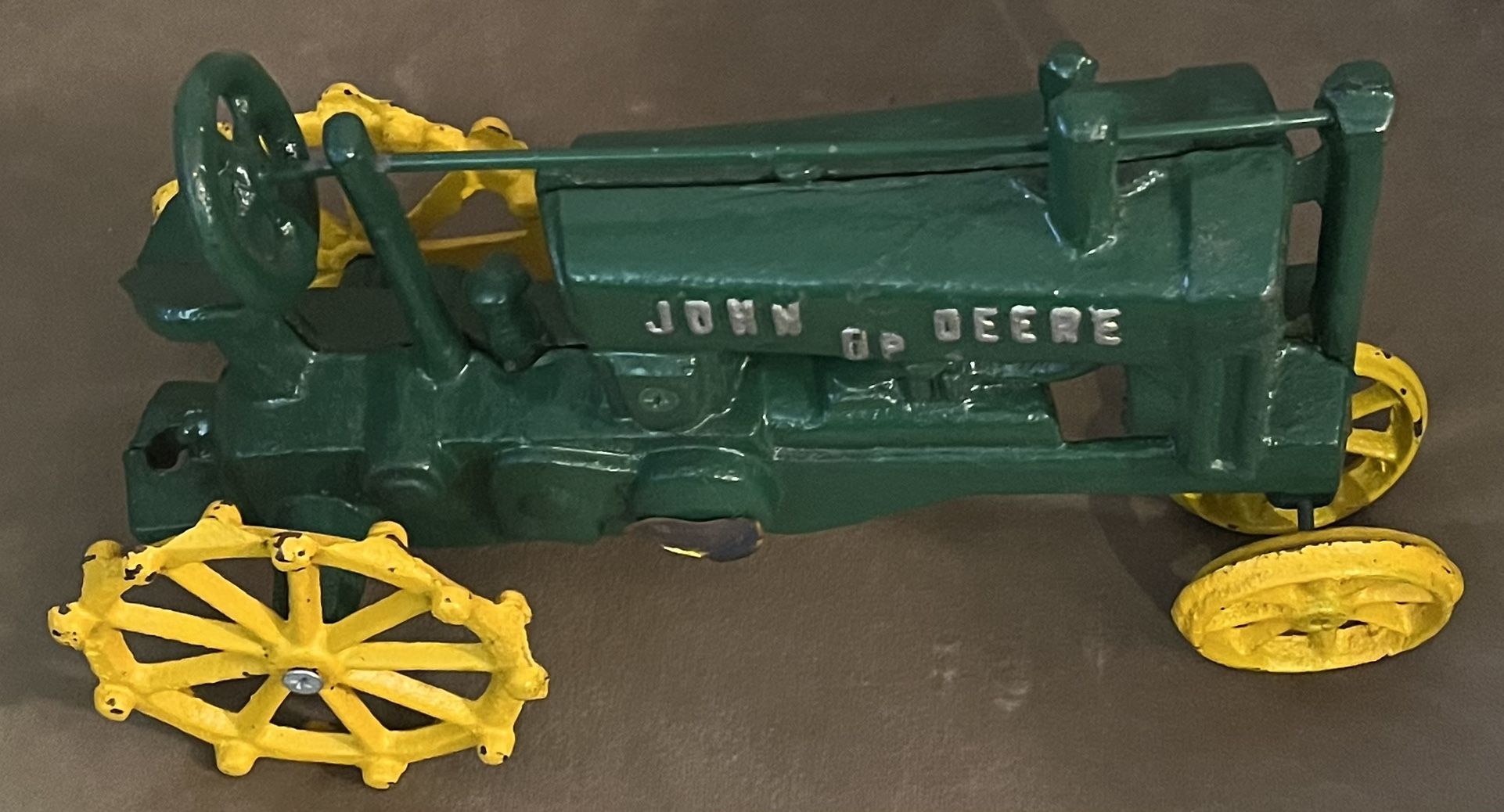 1920’s Era John Deere Cast Iron Toy Tractor