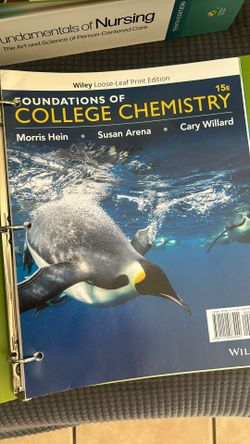 Foundations Of College Chemistry