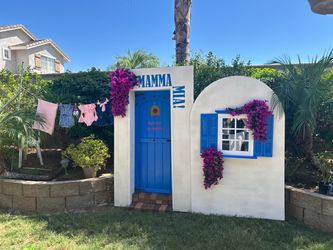 Door & Window for Mamma Mia Decor