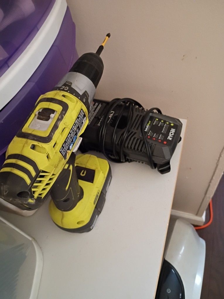 Ryobi.  Works Great.   Battery  and Charger Included 