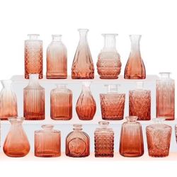 22 Mini Vases Perfect For Home Deco Or wedding 