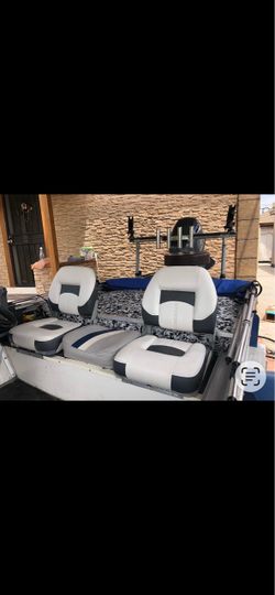 This is my brother fishing boat. Everything all the parts included engine are new.