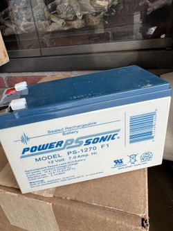 Rechargeable Battery 12V, 7AmpH