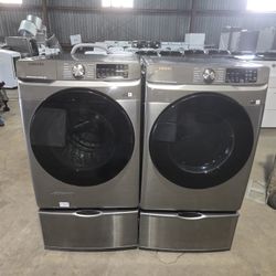 Washer And Electric Dryer 💯 FREE DELIVERY AND INSTALLATION 👈