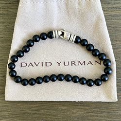 David Yurman Onyx Spiritual Beads Bracelet