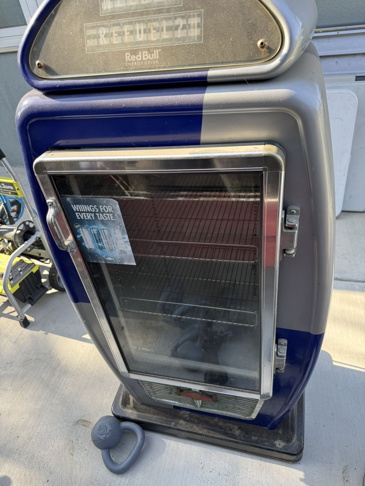 Redbull Old School Fridge