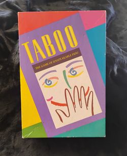 Taboo Board Game Vintage Party Game Complete