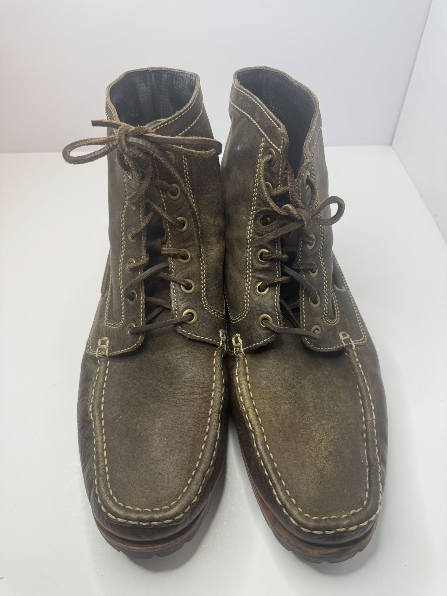 Cole Haan Brown Leather Boots Size 13M