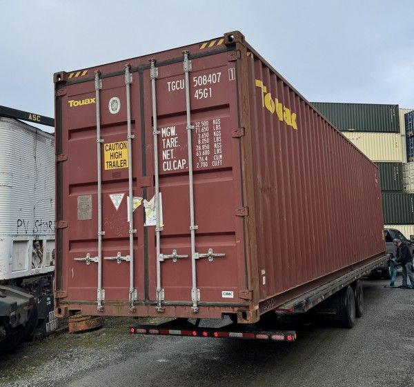 40'ft Used Premium Highcube Shipping Container | Containers | Storage