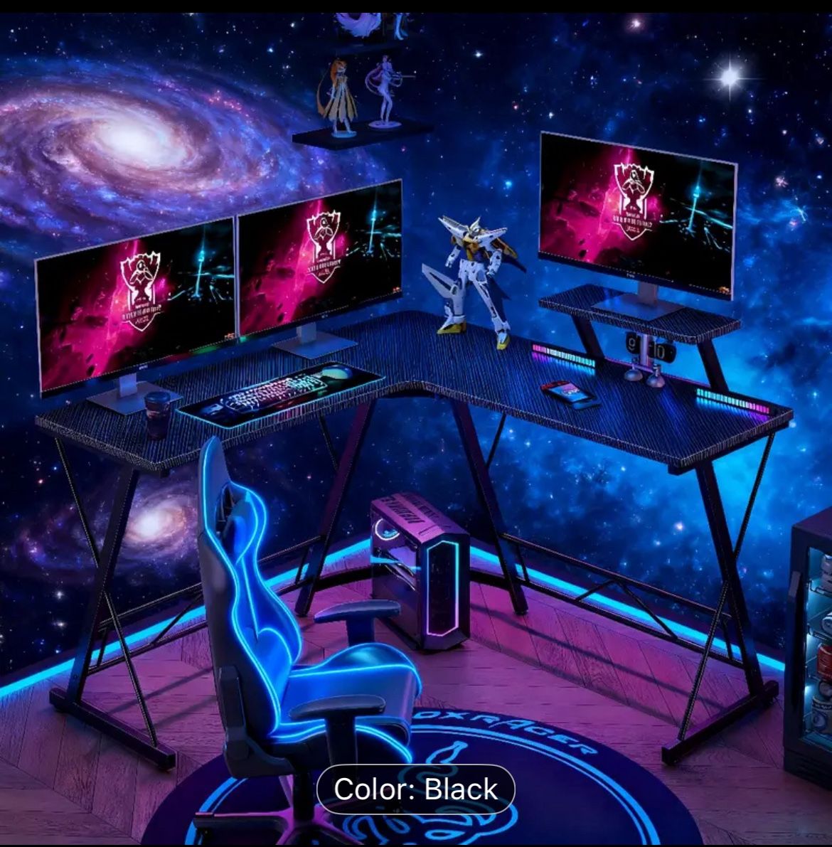 Gaming L Shape Dest Great Conditions