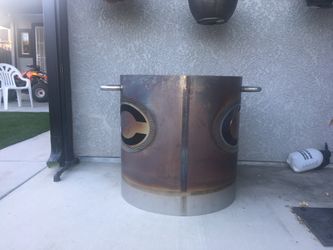 Heavy Duty Stainless Steel Fire Pit