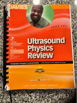 Ultrasound Physics Review used book