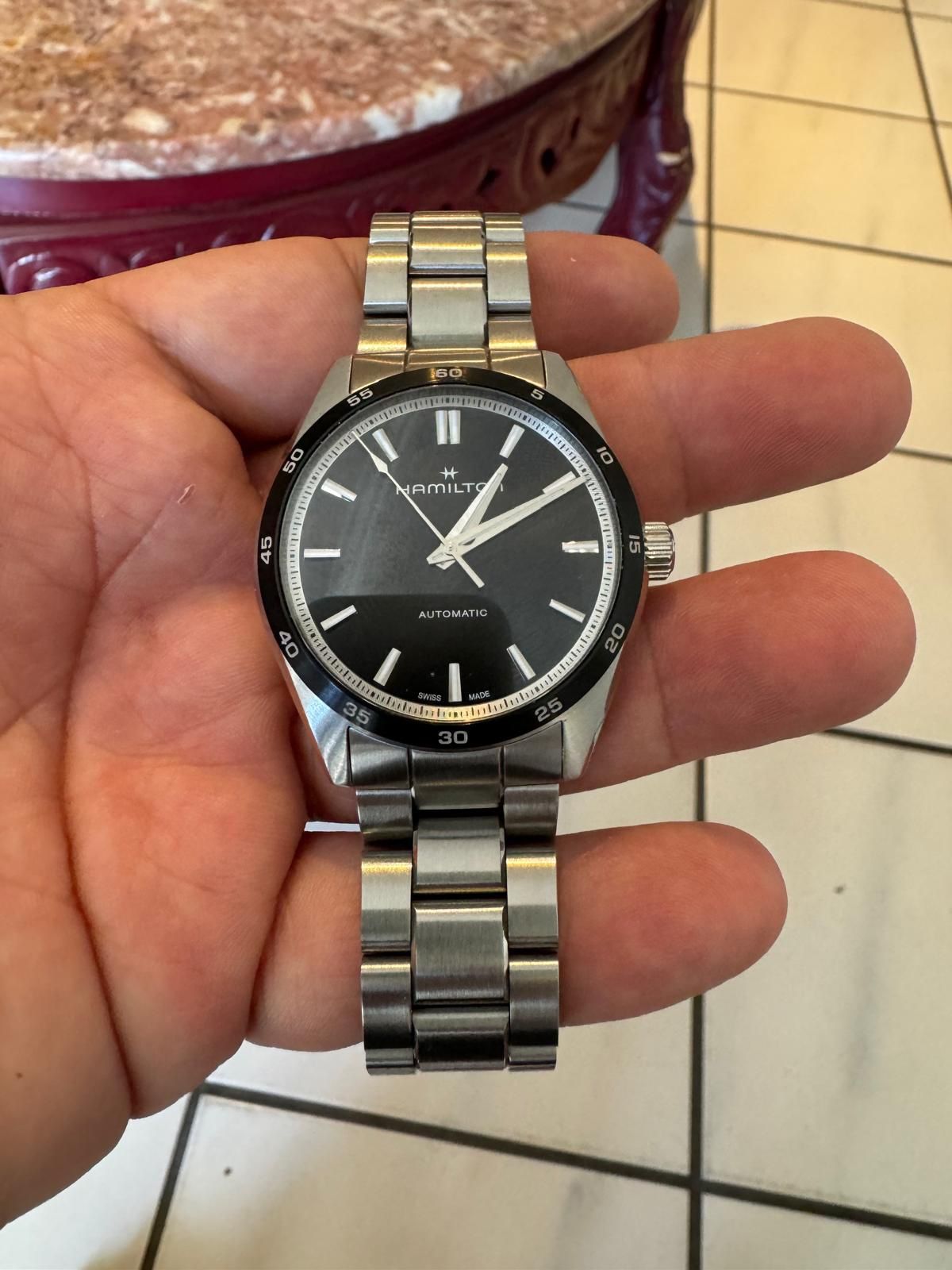 Hamilton, automatic, Swiss made.