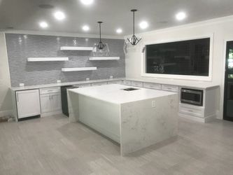 Modern kitchen cabinets