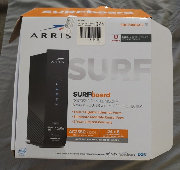 Arris SBG7400AC2 Cable Modem Router
