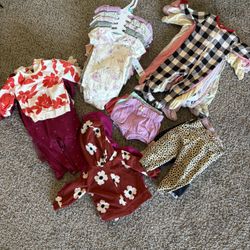 6-9m Baby Girl Clothes 