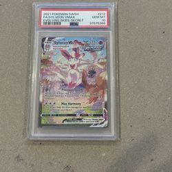 PSA 10 Sylveon Vmax Evolving Skies 