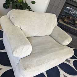 Living Room Chair. Goose Down. Cozy