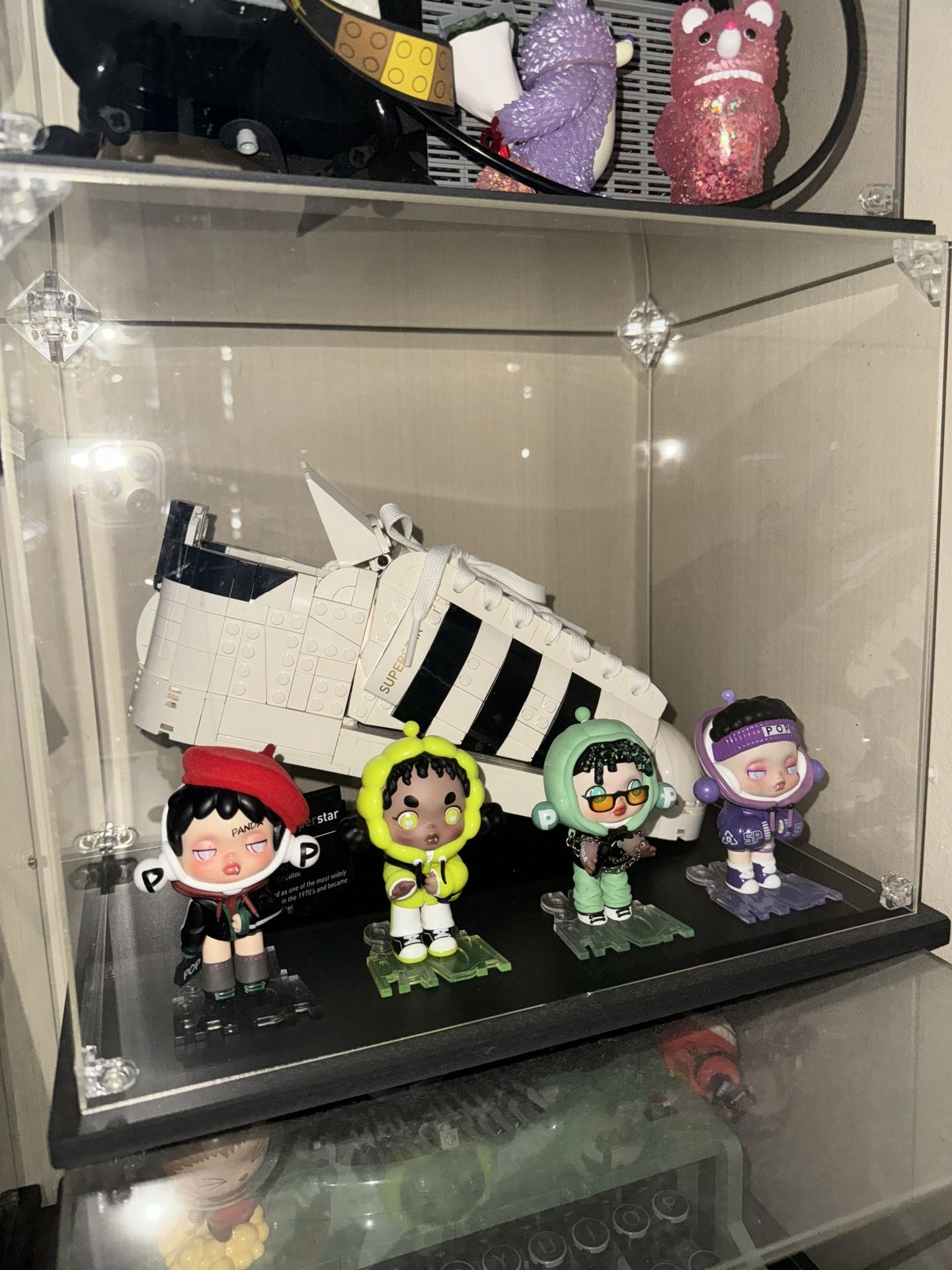 Retired Set Lego 10282 Adidas Superstar With Display Box